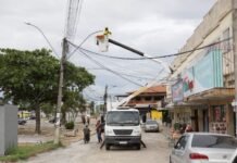 Prefeitura de Araruama inicia a instalação de 1.000 lâmpadas de LED em Iguabinha