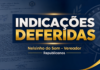 Cinco novas indicações reforçam pavimentação e infraestrutura em Araruama